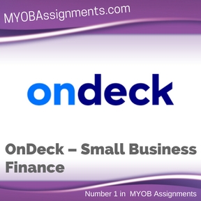OnDeck – Small Business Finance Assignment Help